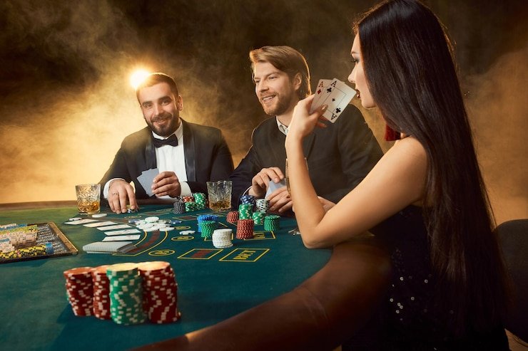 Live dealer blackjack table on salju slot mobile app
